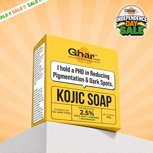 Kojic Acid Soap for De-Pigmentation & Dark Spot Reduction