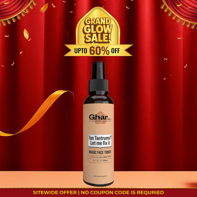 Magic Face Toner(Sandalwood & Saffron)
