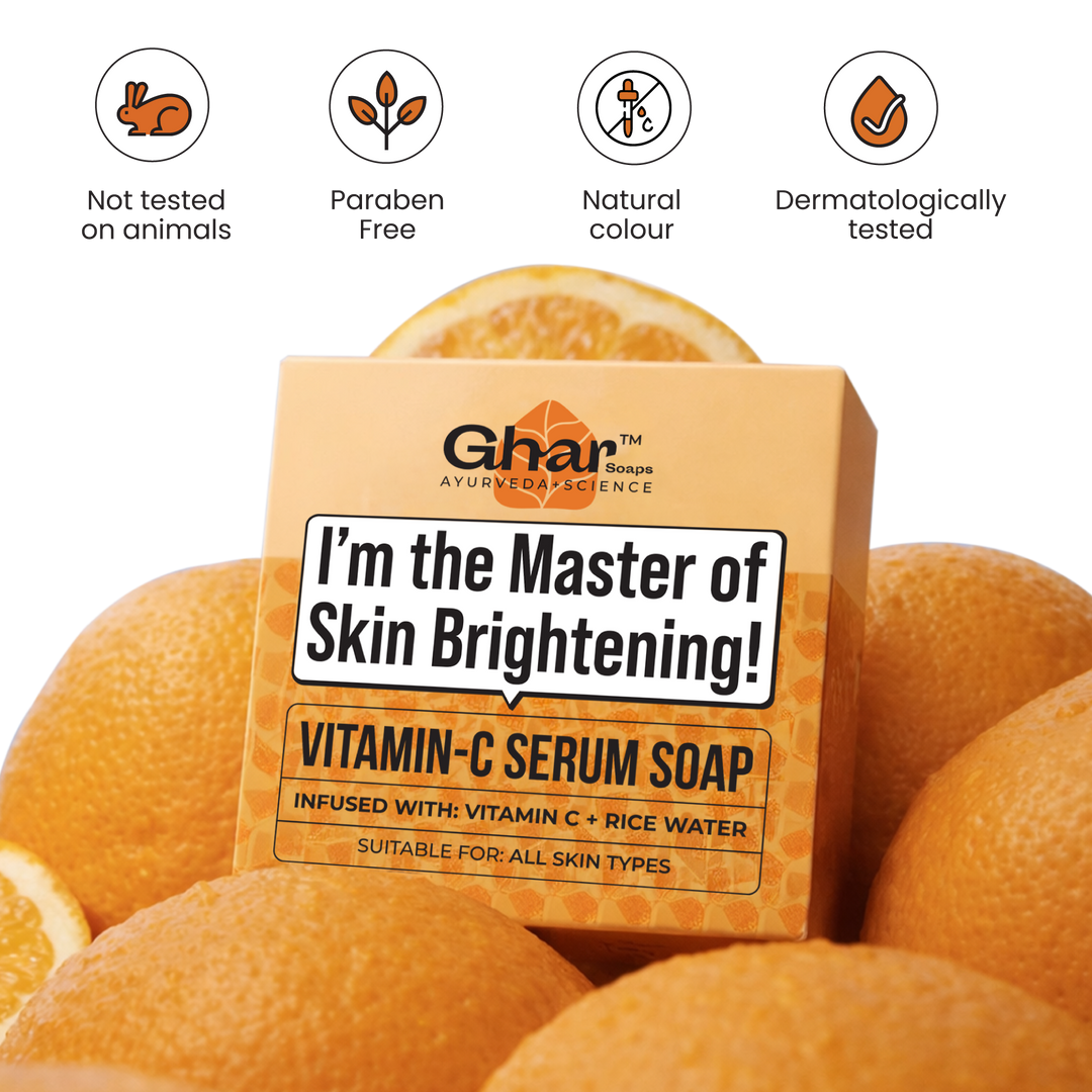 Vitamin c serum soap