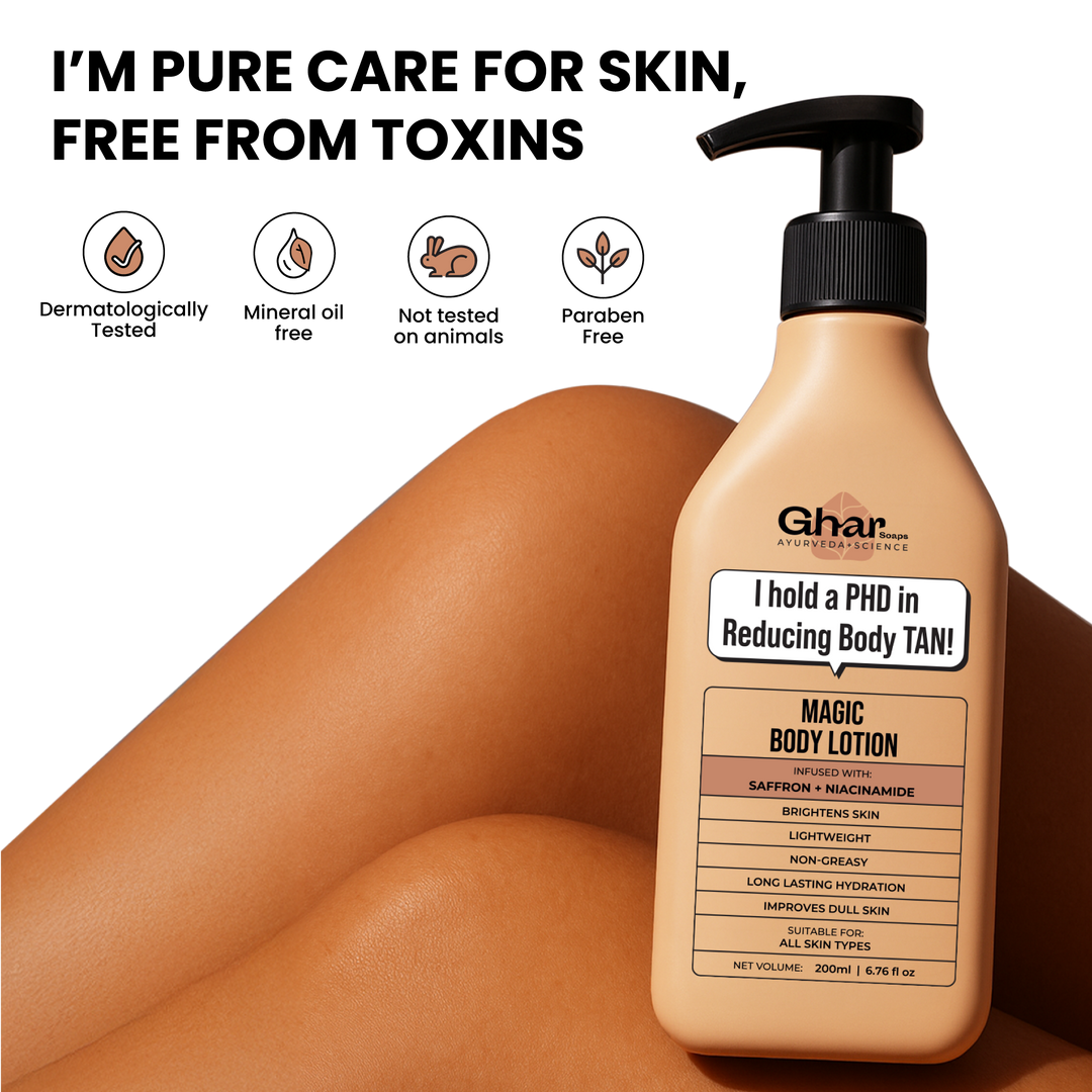 Magic Body Lotion with Saffron and Niacinamide