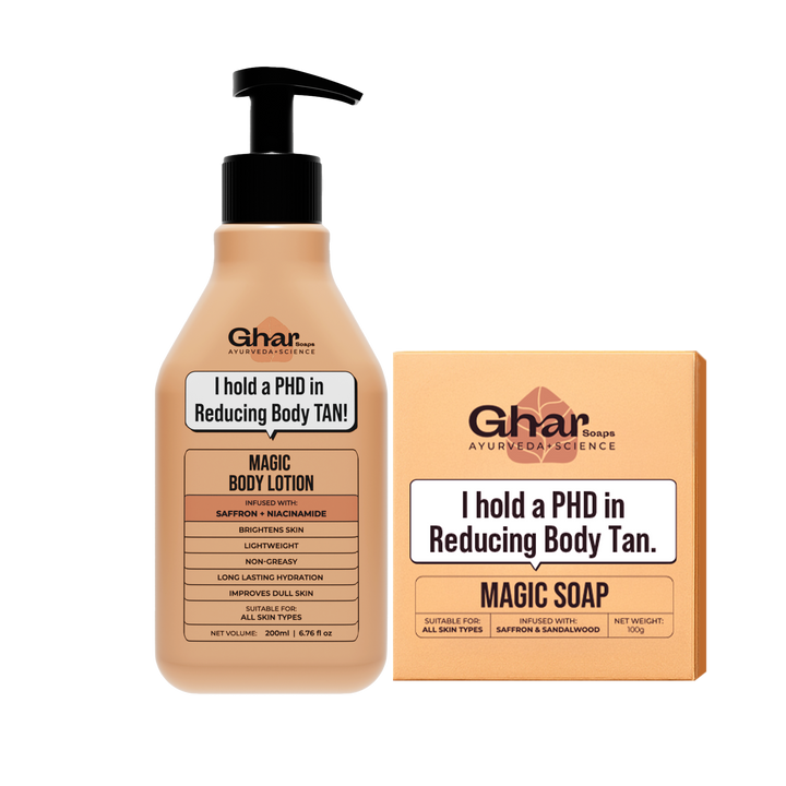 Magic Body Lotion with Saffron and Niacinamide