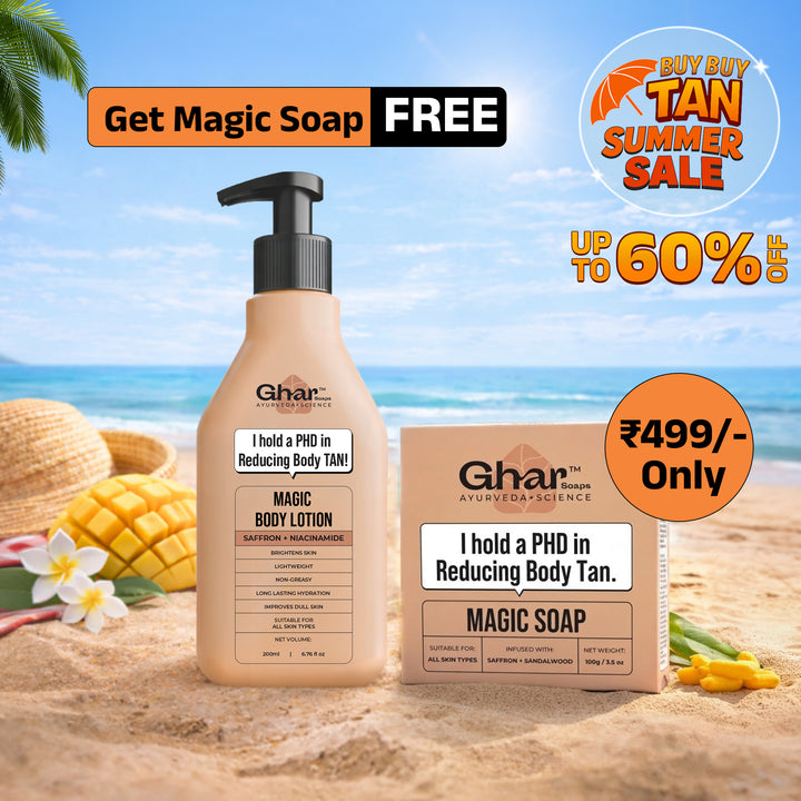 Free Magic soap + Magic Lotion Combo