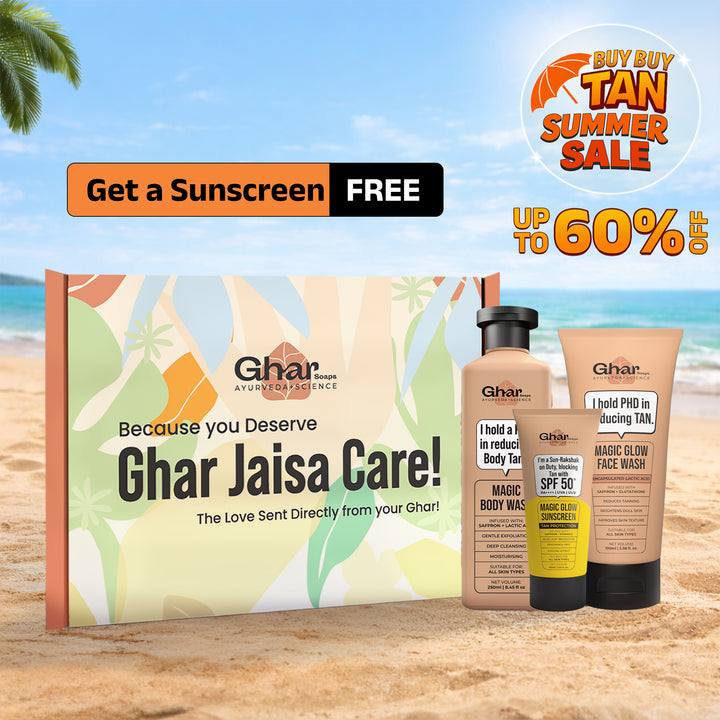 Free Sunscreen 30ml + Magic Body Wash + Magic Facewash 100ml