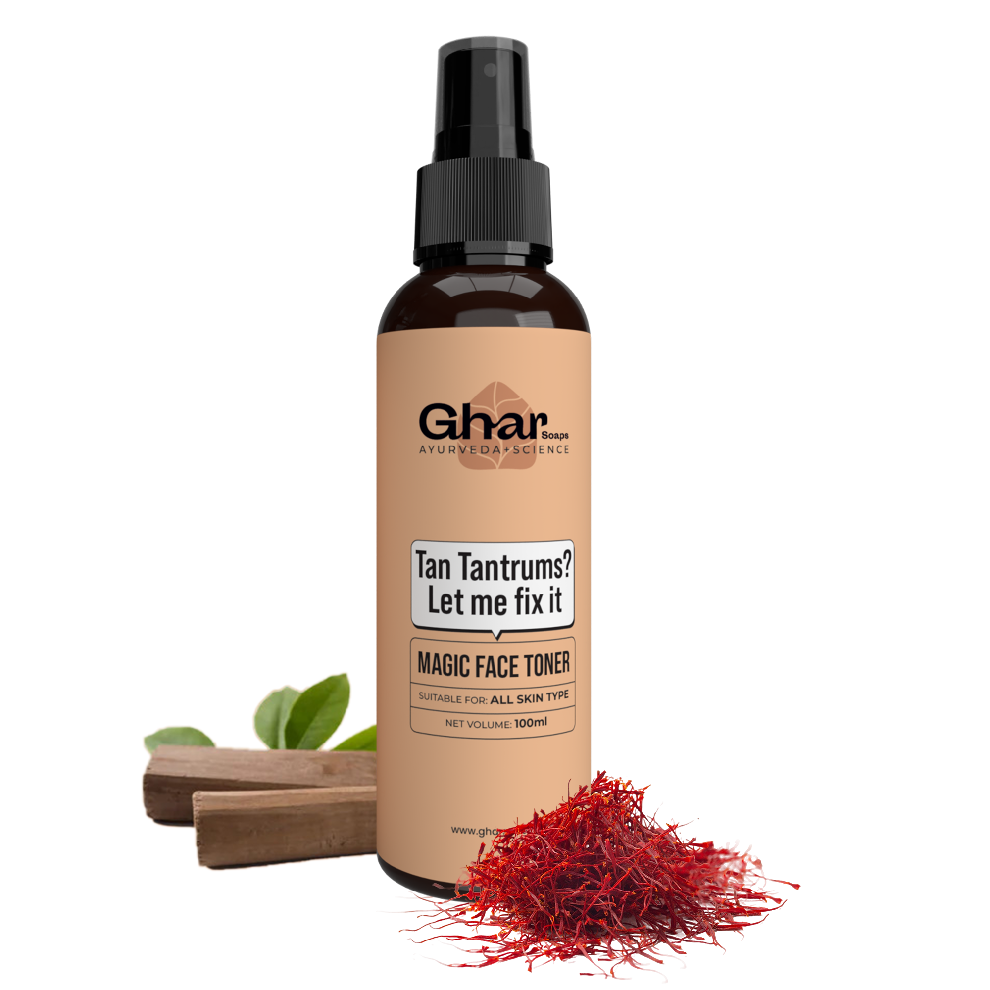 Magic Face Toner(Sandalwood & Saffron)