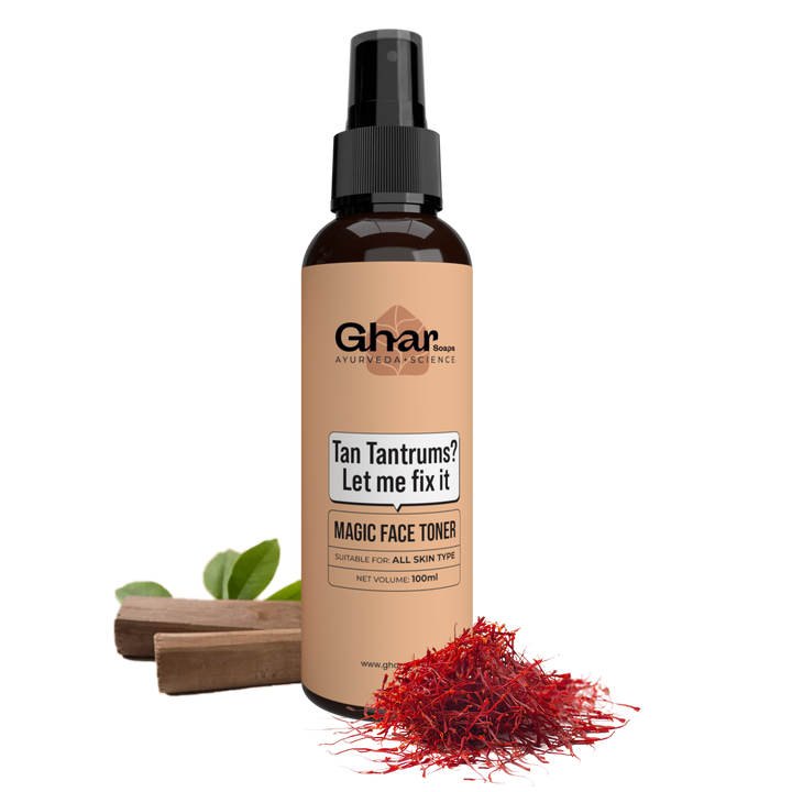 Magic Face Toner(Sandalwood & Saffron)