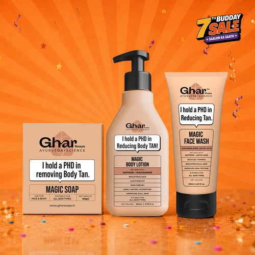 Magic Soap + Body Lotion + Magic Face Wash Combo