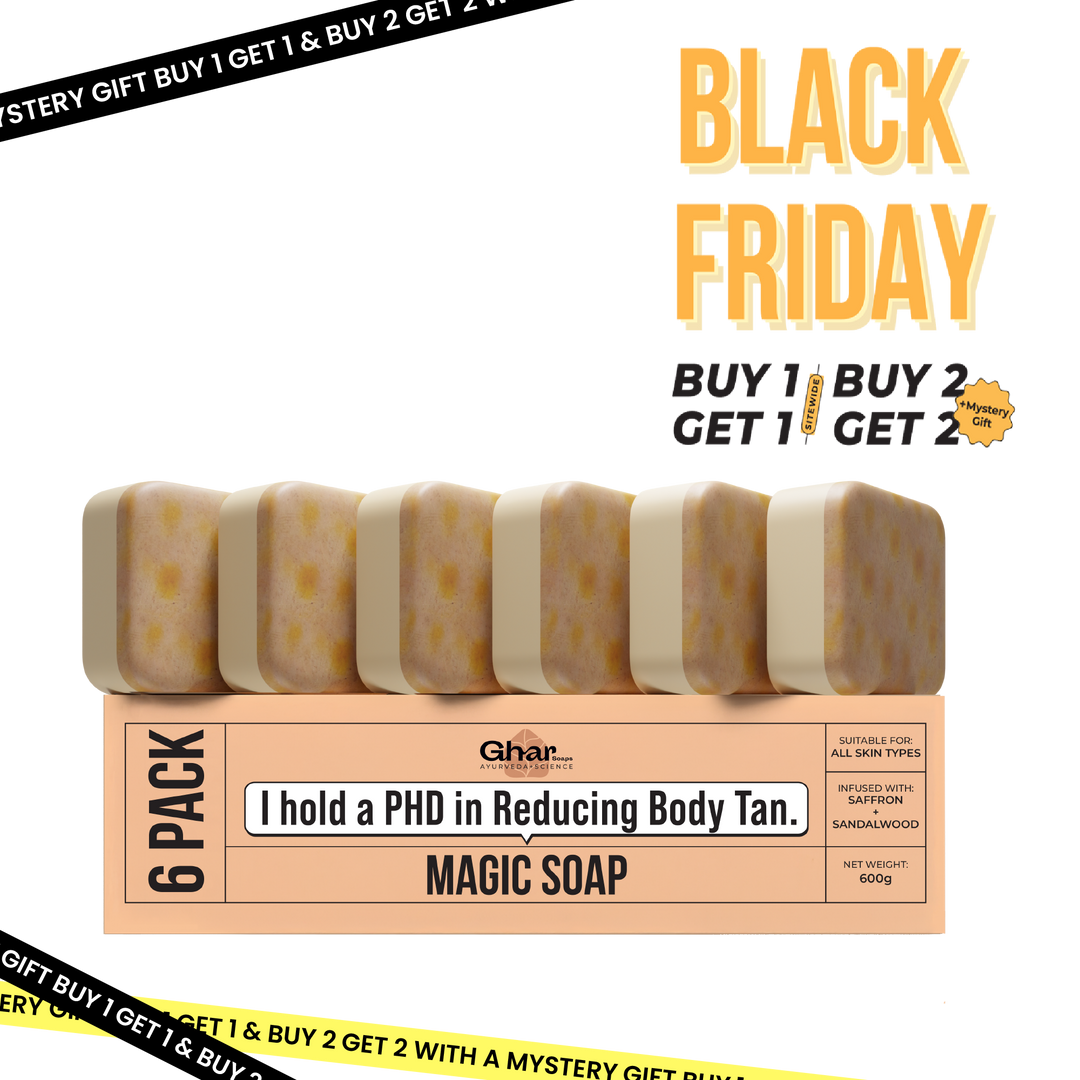 Magic Soap (Sandal Wood and Saffron Soap)