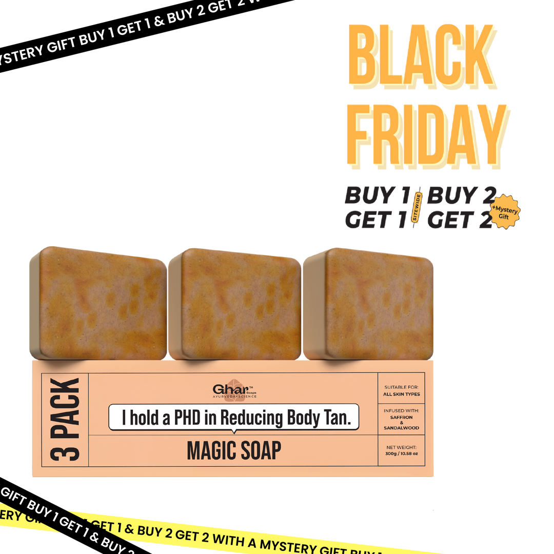 Magic Soap (Sandal Wood and Saffron Soap)