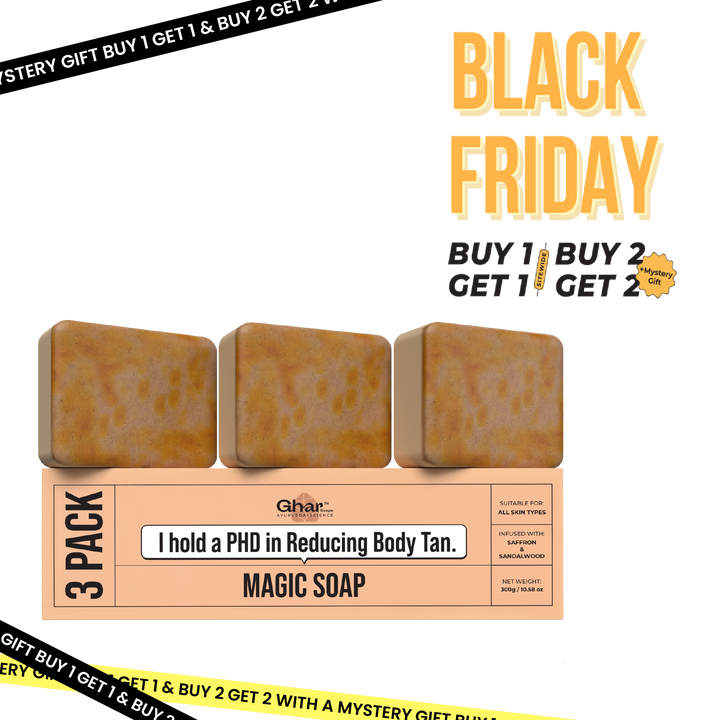 Magic Soap (Sandal Wood and Saffron Soap)