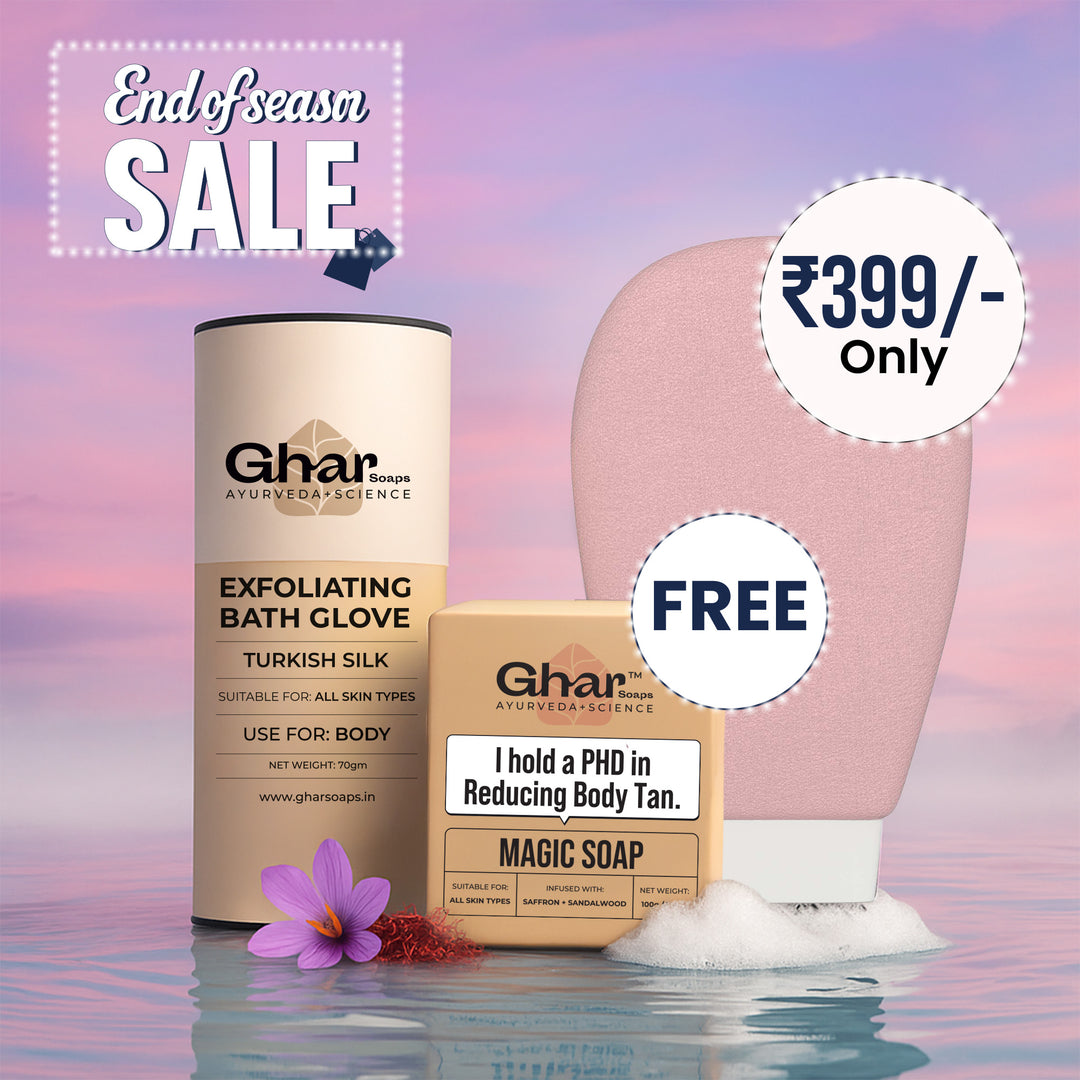 Magic Soap & Exfoliating Body Glove Combo