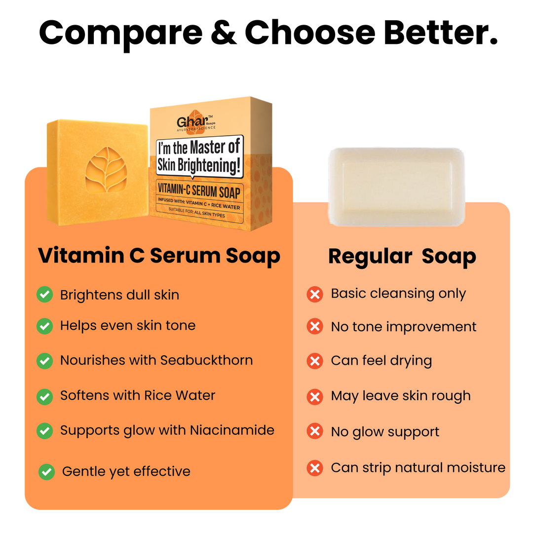 Vitamin c serum soap