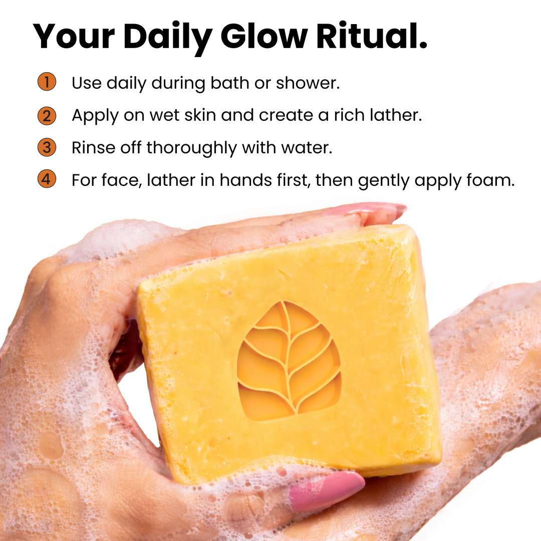 Vitamin c serum soap