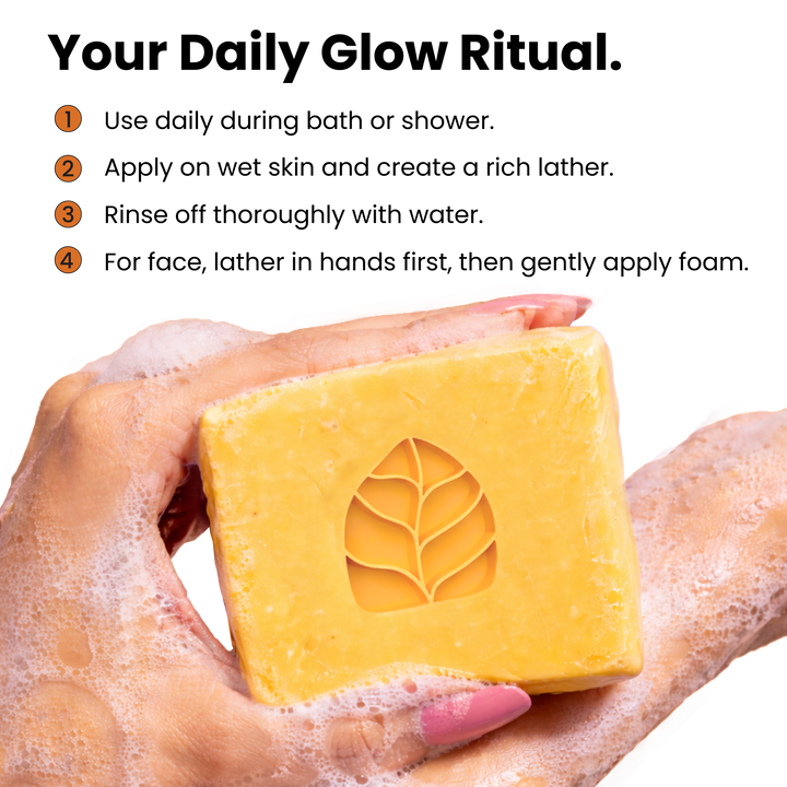Vitamin c serum soap