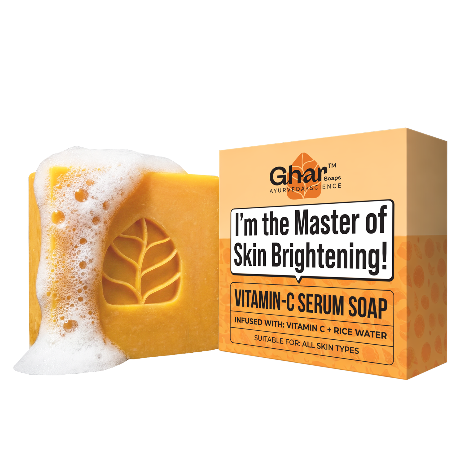 Vitamin c serum soap