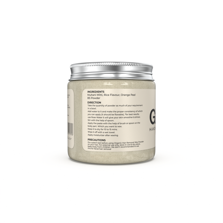 The Organic Hair Removal Wax Powder ( Unisex )